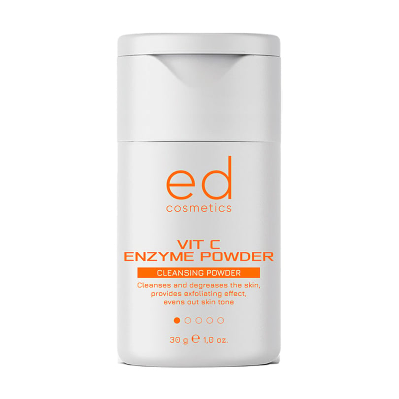 Ензимна пудра для обличчя ED Cosmetics Vitamin C Enzyme Cleansing Powder з пробіотиком, 30 г