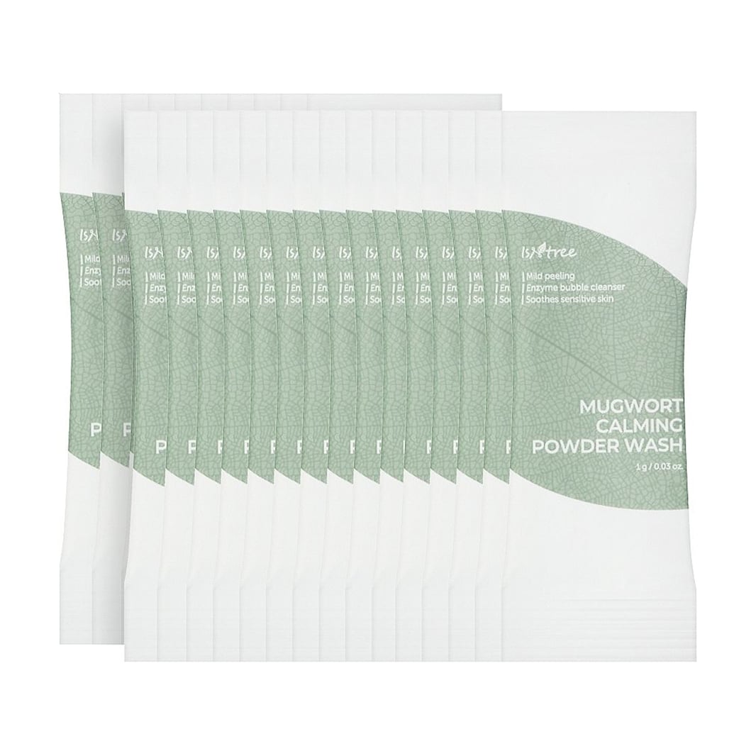 Ензимна пудра для вмивання IsNtree Mugwort Calming Powder Wash з екстрактом полину, 25*1 г